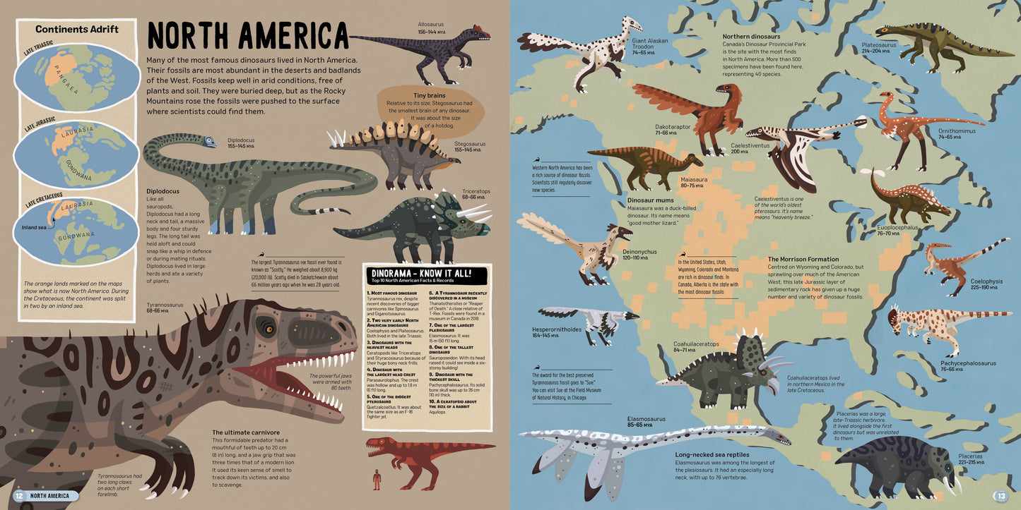 The Atlas of Diabolical Dinosaurs and Other Amazing Creatures of the Mesozoic