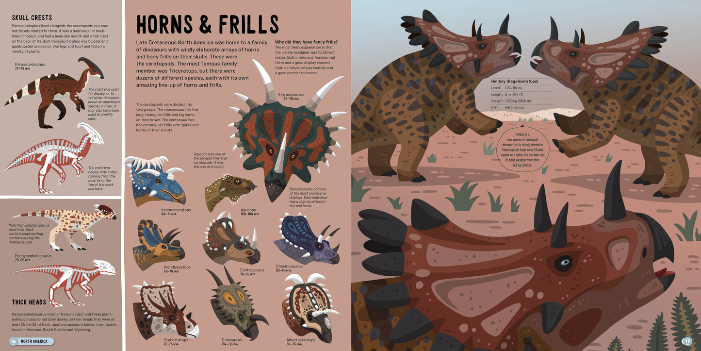 The Atlas of Diabolical Dinosaurs and Other Amazing Creatures of the Mesozoic