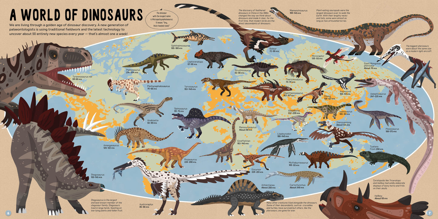 The Atlas of Diabolical Dinosaurs and Other Amazing Creatures of the Mesozoic